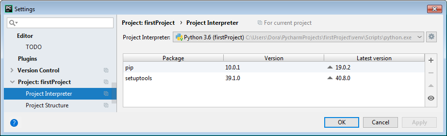 نصب کتابخانه ها در pycharm